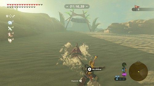 Game Sand-Seal Racing in Breath of the Wild
