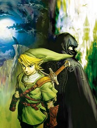 Link and a stranger in Twilight Princess