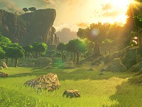 landscape Breath of the Wild