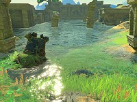 landscape Breath of the Wild