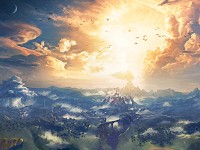 landscape Breath of the Wild