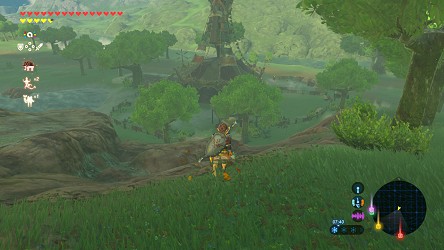 Breath of the Wild walkthrough - Great Hyrule Forest - Zelda's Palace