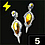 Topaz Earrings Breath of the Wild