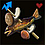 Hasty fish and mushroom skewer tempo Breath of the Wild
