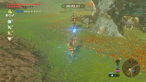 Game Blue Flame in Breath of the Wild