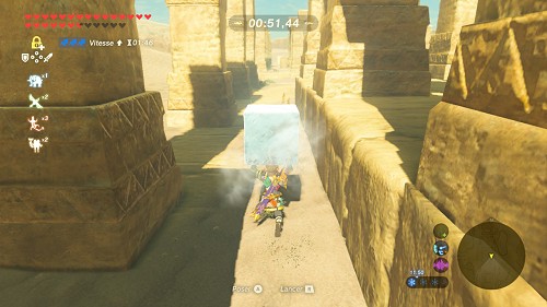 Game Ice Delivery in Breath of the Wild
