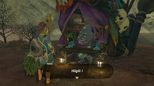 side quest A Shady Customer in Breath of the Wild