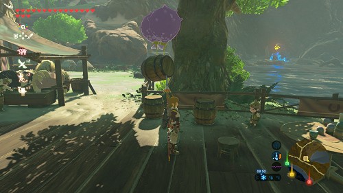 side quest Balloon Flight in Breath of the Wild