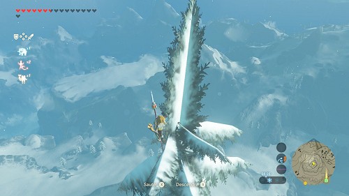 shrine quest The Bird in the Mountains in Breath of the Wild