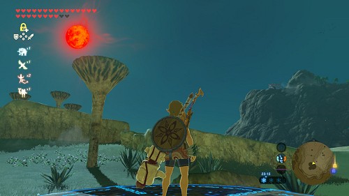 shrine quest Under a Red Moon in Breath of the Wild