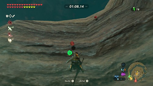 shrine quest The Gut Check Challenge dans Breath of the Wild