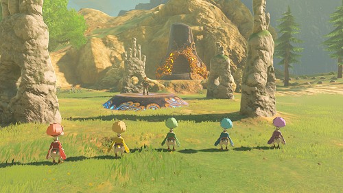 shrine quest Recital at Warbler's Nest in Breath of the Wild