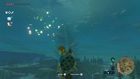 A Korok in Breath of the Wild