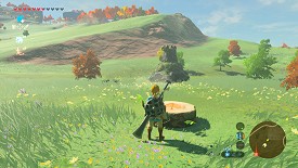 A Korok in Breath of the Wild