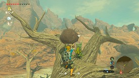 A Korok in Breath of the Wild