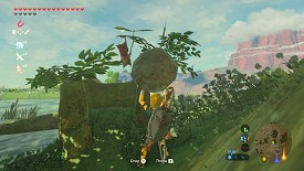 A Korok in Breath of the Wild