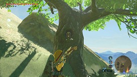 A Korok in Breath of the Wild