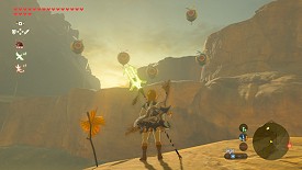 A Korok in Breath of the Wild