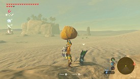 A Korok in Breath of the Wild