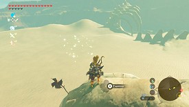 A Korok in Breath of the Wild