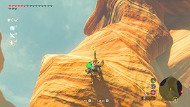 A Korok in Breath of the Wild