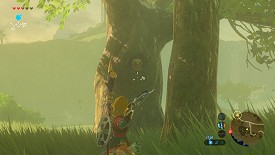 A Korok in Breath of the Wild