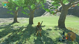 A Korok in Breath of the Wild