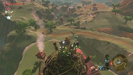 A Korok in Breath of the Wild