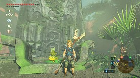 A Korok in Breath of the Wild