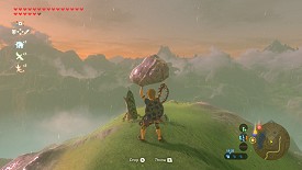 A Korok in Breath of the Wild