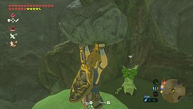 A Korok in Breath of the Wild