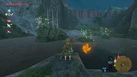 A Korok in Breath of the Wild