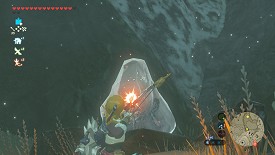 A Korok in Breath of the Wild