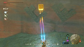 A Korok in Breath of the Wild