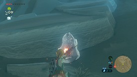 A Korok in Breath of the Wild