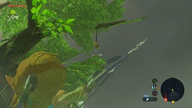 A Korok in Breath of the Wild
