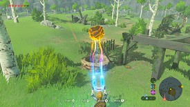 A Korok in Breath of the Wild