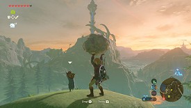 A Korok in Breath of the Wild