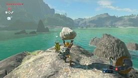 A Korok in Breath of the Wild