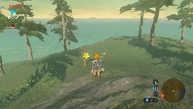 A Korok in Breath of the Wild