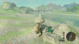 A Korok in Breath of the Wild