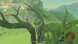 A Korok in Breath of the Wild