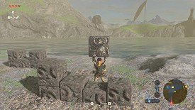 A Korok in Breath of the Wild