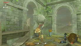 A Korok in Breath of the Wild