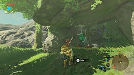 A Korok in Breath of the Wild