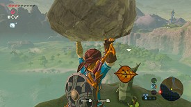 A Korok in Breath of the Wild