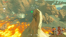 A Korok in Breath of the Wild