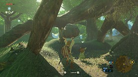 A Korok in Breath of the Wild