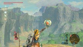 A Korok in Breath of the Wild