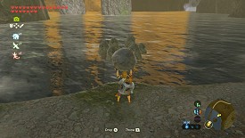 A Korok in Breath of the Wild